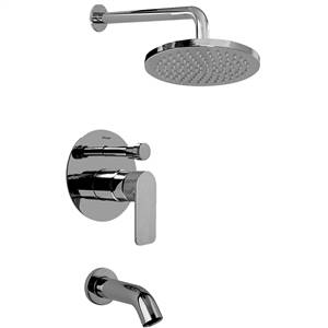 Graff G-7280-LM42S-WT-T - Contemporary Pressure Balancing Shower Set (Trim Only), Architectural White