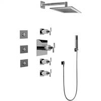 Graff GC1.122A-C9S-PC - Immersion Full Thermostatic Shower System