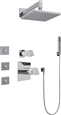 Graff GC5.122A-C10S-PC Fontaine Full Thermostatic Shower System with Diverter Valve