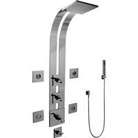 Graff GE1.120A-C9S-PC - Immersion Full Thermostatic Ski Shower System