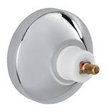 Grohe 08 296 000 - Chrome Plated Volume Control Escutcheon Plate with Nut