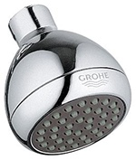 Grohe 28 342 000 - Chrome Plated Non-Adjustable Showerhead