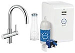 Grohe 31251000 - GROHE Blue C+S OHM sink high spout US