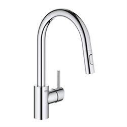 Grohe 32665003 Concetto OHM sink C-spout Dual Spray US