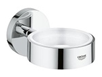 Grohe 40369000 - Essentials holder f glass and soap dish