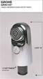 Grohe - 46 103 000 - Chrome Plated Pullout Spout