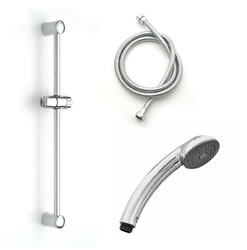 Jaclo 352-420 Titania Hand Shower and Wall Bar Kit - No Supply Elbow