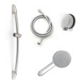 Jaclo 522-464-401 Dynamica II Hand Shower and Wall Bar Kit - With Supply Elbow