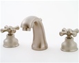 Jaclo 5840-T634 Jaylen Transitional Widespread Faucet with Cross Handles and Pop-Up Drain