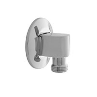 Jaclo 6001-PCH 90 Degree Water Supply Elbow and Escutcheon (Polished Chrome)