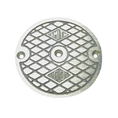 Jay R. Smith 4020C03NB Nickel Bronze Grate 4 3/16" Outside Measurement.