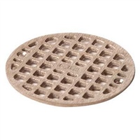 Jay R. Smith A05NBG Nickel Bronze Grate 4 3/4" Outside Measurement.