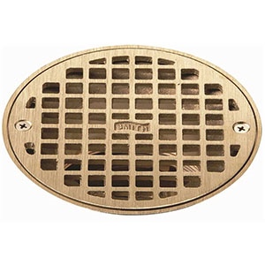 Jay R. Smith A06NBG Nickel Bronze Grate 5 5/8"Outside Measurement.