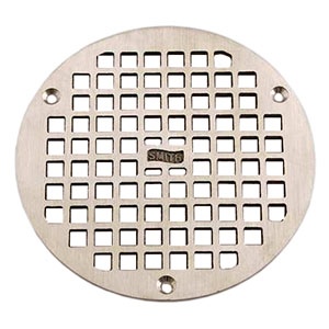 Jay R. Smith A07PBG Polished Brass Grate 6 1/2" Outside Measurement.