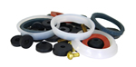 Kissler 17-7458 Universal Fit Plumbing Repair Kit Contains 40 Pieces for Common Plumbing Repair Jobs