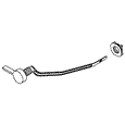 Kohler 1075394-CP - Trip Lever Assembly for Kelston and Class Five series toilets.