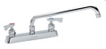Krowne 15-506L - Low Lead Royal Series 8-inch Center Deck Mount Faucet with 6-inch Spout