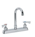 Krowne 15-525L - Low Lead 8-inch Center Deck Mount Faucet with 3-1/2-inch Wide Gooseneck