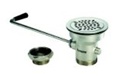Krowne Metal - 22-101 Commercial Twist Style Stainless Steel Sink Strainer for 3 inch sink openings