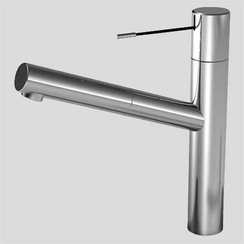 Kwc 10 151 113 000 Ono Pull Out Kitchen 1 Spray Faucet Chrome