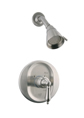 Meridian 2006120 - Pressure Balancing Shower Set (Solid Brass Construction) - Brushed Nickel