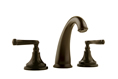 Meridian 2009340 - Widespread Lavatory Faucet Lever Handles (Solid Brass Construction) - Oil Rubbed Bronze