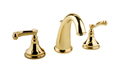 Meridian 2009370 - Widespread Lavatory Faucet Lever Handles (Solid Brass Construction) - 18K Gold