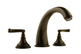 Meridian 2025140 - Roman Tub Faucet Lever Handles (Solid Brass Construction) - Oil Rubbed Bronze