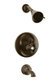 Meridian 2032280 - Pressure Balancing Tub & Shower Set (Solid Brass Construction) - Oil Rubbed Bronze