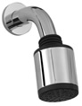 Meridian 2078620 - Shower Head w/Arm (Solid Brass Construction) - Brushed Nickel