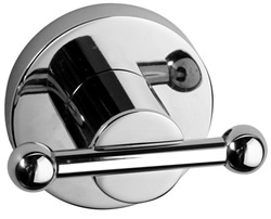Meridian 2220400 - Robe Hook (Solid Brass Construction) - Polished Chrome