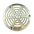 MIFAB 5PG 3 5" grate w/ securing screws 4 7/8" OUTSIDE DIAMETER
