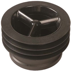 MIFAB MI GARD 2 Series inline floor drain trapseal with UV resistant ABS plastic frame, silicon rubber sealing flapper and fourflexible sealing ribs. Specify connection size(2", 3", 3 1/2", or 4").