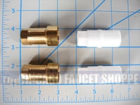 Moen 13797 - Retaining Nuts for 1224 Style Cartridges. This style nut is found on Moen two handle tub and shower faucets.