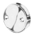 Pasco - 1154 - Overflow Plate Covers 3-1/4-inch hole and Has 2-inch bolt hole centers