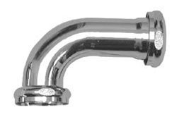 Pasco 34490 - 1-1/2 20 Gauge Sink Repair Trap Elbow, Chrome Plated