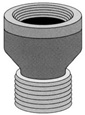 Pasco - 7527 - 1/2-inch BR. EXTENSION PIECE