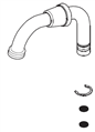 Pfister Faucets 920-272A - Polished Chrome Spout