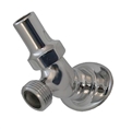 Prier Products - C-235NP.75 - Loose Key Angle Sill Faucet, 3/4-inch FPT, Satin Nickel Plated
