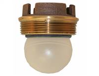 Prier Products - C-342OR - 2-inch Cast Brass Backwater Valve with O-Ring Seal
