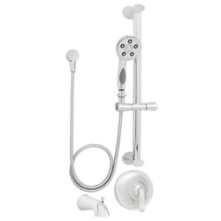 Speakman SM-7050-P Caspian ADA Hand-held Shower/ Tub Combinations in Polished Chrome