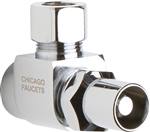 Chicago Faucets STC-22-00-AB - Compression Angle Stop, Loose Key, 1/2-inch Female NPT x 1/2-inch Compression