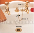Strom Plumbing - P0012S Supercoat Brass Antique Reproduction Individual Basin Faucets with Cross Handles. The P0012 metal cross handles have porcelain buttons for hot and cold