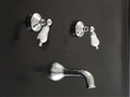 Strom Plumbing P0105 - Sacramento Tub Filler Set with 6-1/2-inch Spout