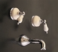 Strom Plumbing P0449 - Sacramento Two Handle Tub FIller with P0388 + P0204