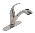 Symmons S-2610-STN Vella Pull-Out Kitchen Faucet