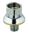 T&S Brass - 00EE - 1/2-inch NPT Male Inlet with Adjustable Flange, 1-inch Long