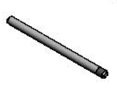 T&S Brass 017451-20 - 5-1/4-inch Stainless Steel Support Rod For Modular Waste Drain Valve