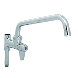 T&S Brass - 5AFL10 - Faucet, Add-On for Pre-Rinse, 10-inch Swivel Spout