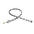 T&S Brass B-0024-H2A - Flexible Stainless Steel Hose, Less Handle